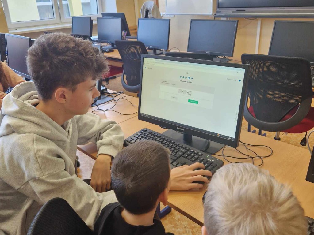 Návštěva PC učebny 1