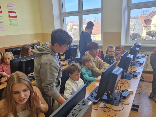 Návštěva PC učebny 2