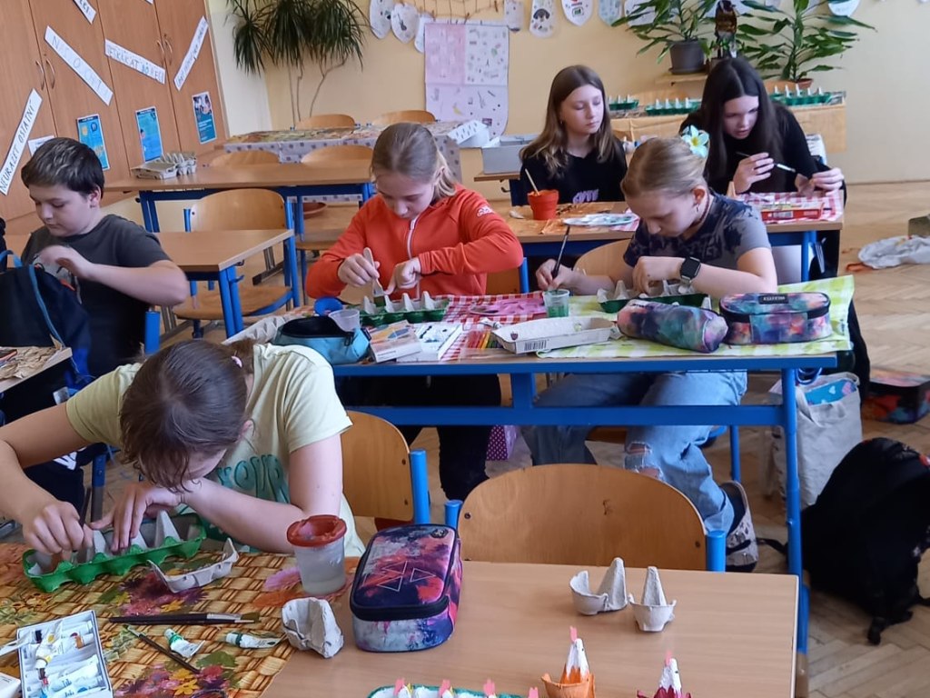 Velikonoční tvoření v 6. A 6