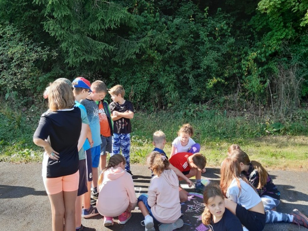 Cvičení v přírodě 4.B 5