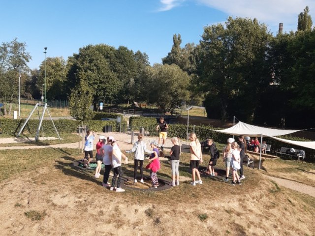 Cvičení v přírodě 4.B 1