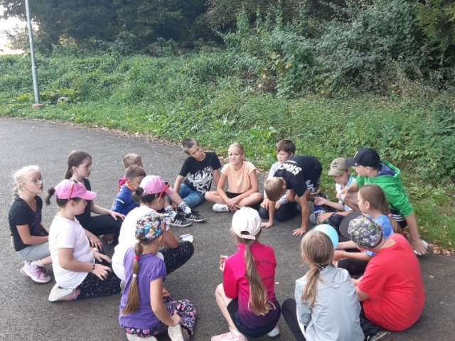 Cvičení v přírodě 4.B 2