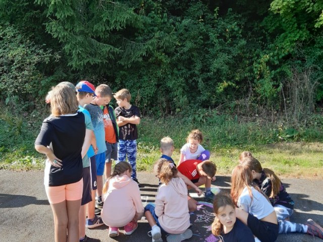 Cvičení v přírodě 4.B 5