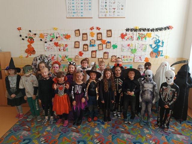 Halloweenská strašidla 1. A 1