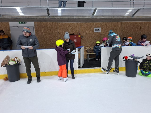 Ukončení kurzu bruslení 1