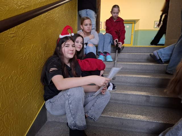 Předvánoční čas v 7. A 1