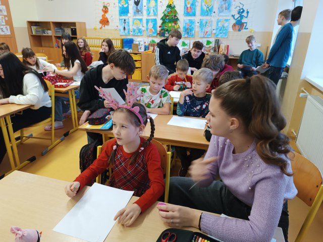 Vánoce v 1.A 1