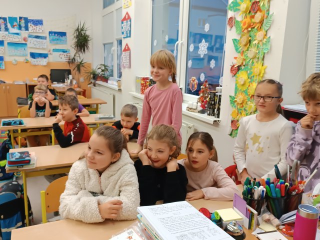 3.B - Mikulášský den ve třídě  3