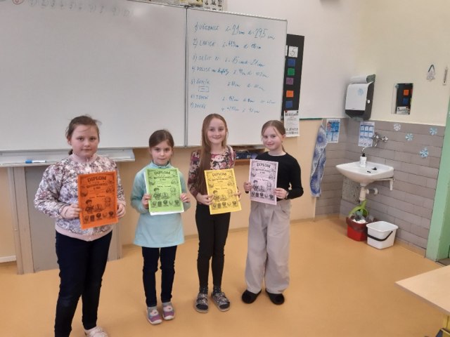 Recitační soutěž žáků 4. tříd 1