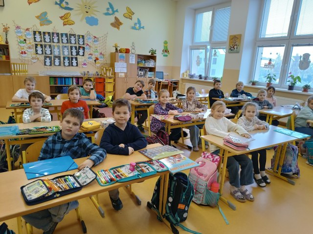 Vysvědčení 1. pololetí 1