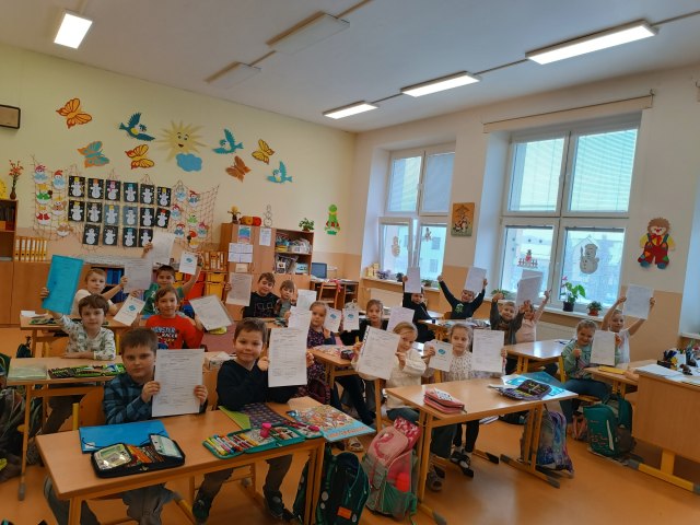 Vysvědčení 1. pololetí 3