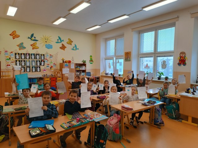 Vysvědčení 1. pololetí 4