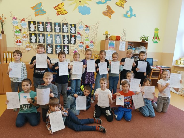 Vysvědčení 1. pololetí 5