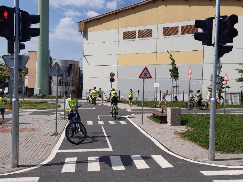Zkoušky cyklistů 4.B 6
