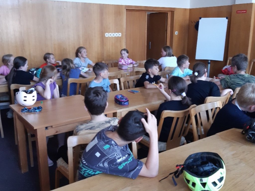Zkoušky cyklistů 4.B 8
