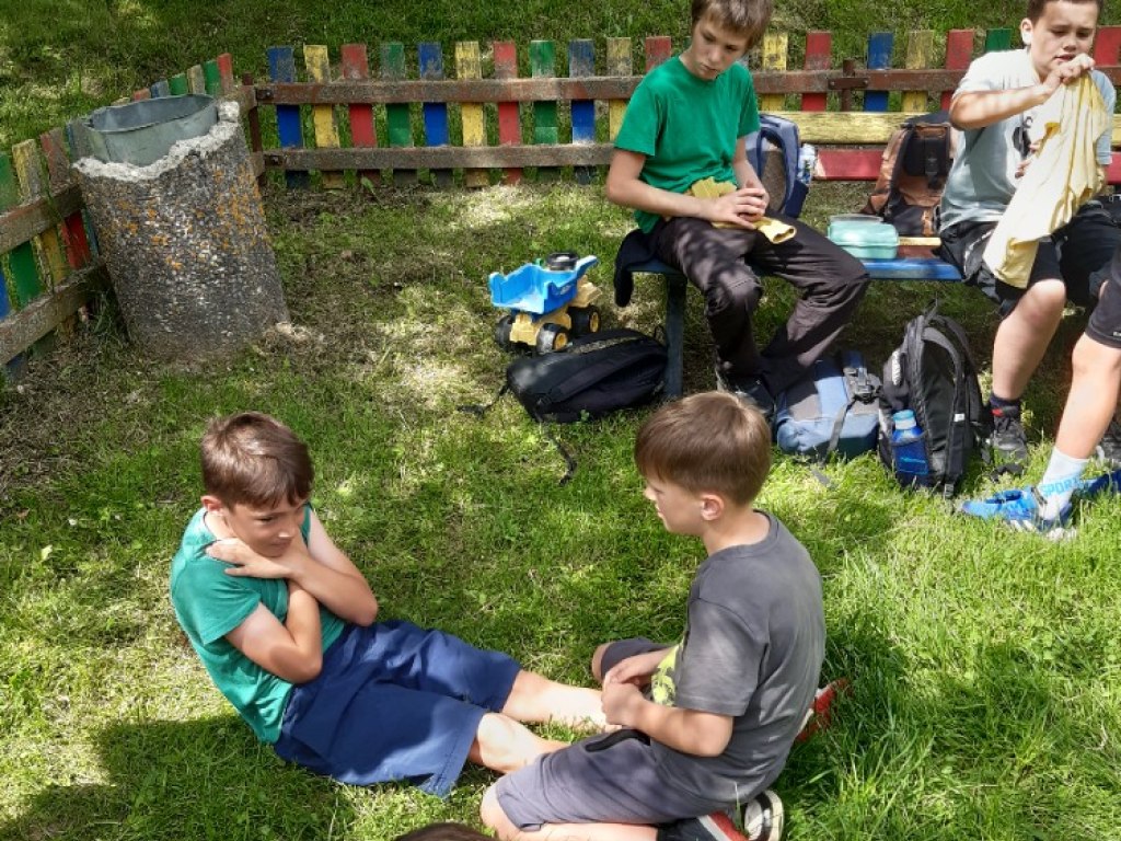 Jarní cvičení v přírodě 4.B 26