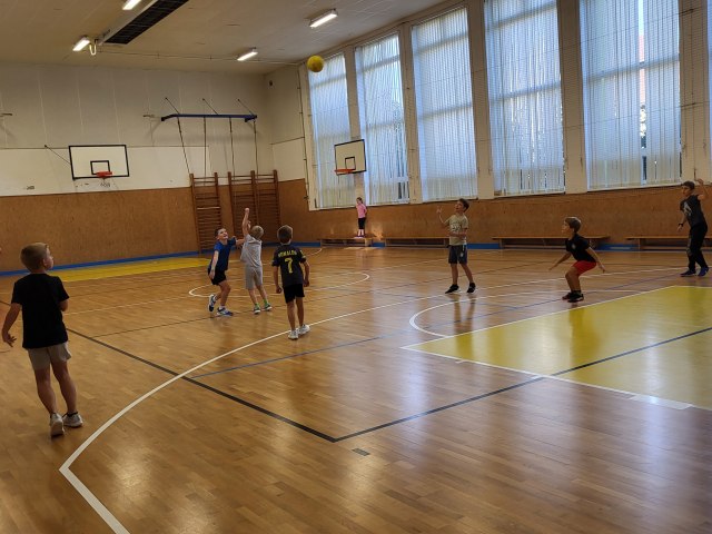 Týden basketbalu na ZŠ TGM 1
