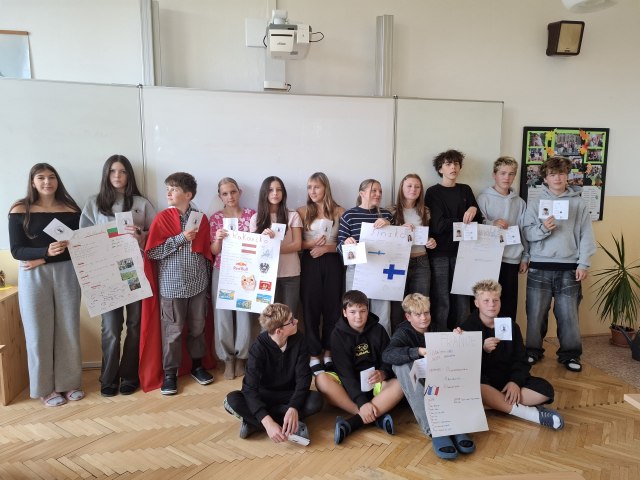 Evropský den jazyků 8. A 1